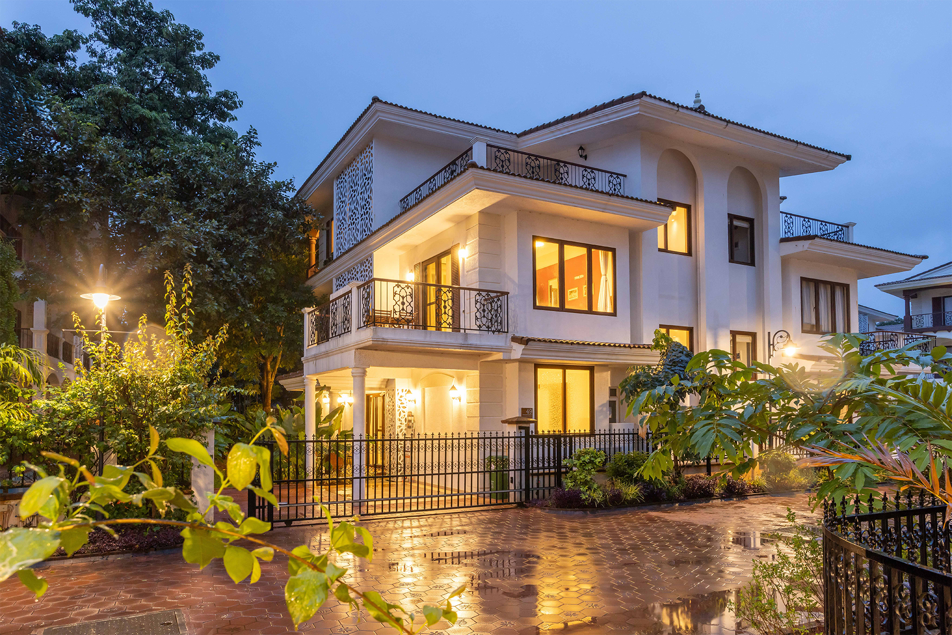 Design ethos of the villa